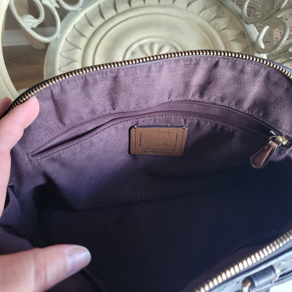 Coach leather purse, black - Picture 7 of 13